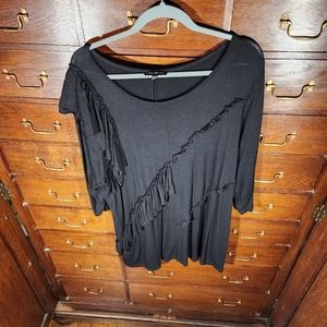 Lane Bryant Top with Ruffles 18/20